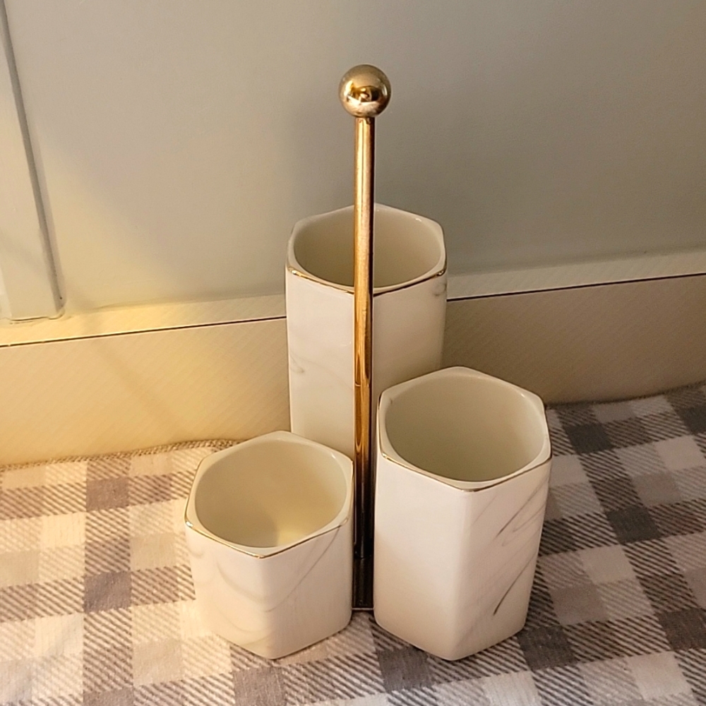 Marble Vanity Organizer